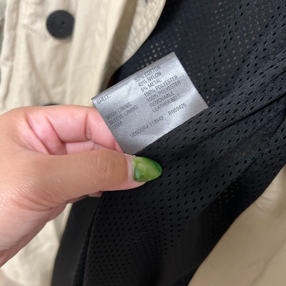 WILSONS LEATHER Belted Trench Coat - Picture 10 of 12